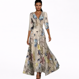 Laura - Maksimekko elegantilla kukkakuosilla