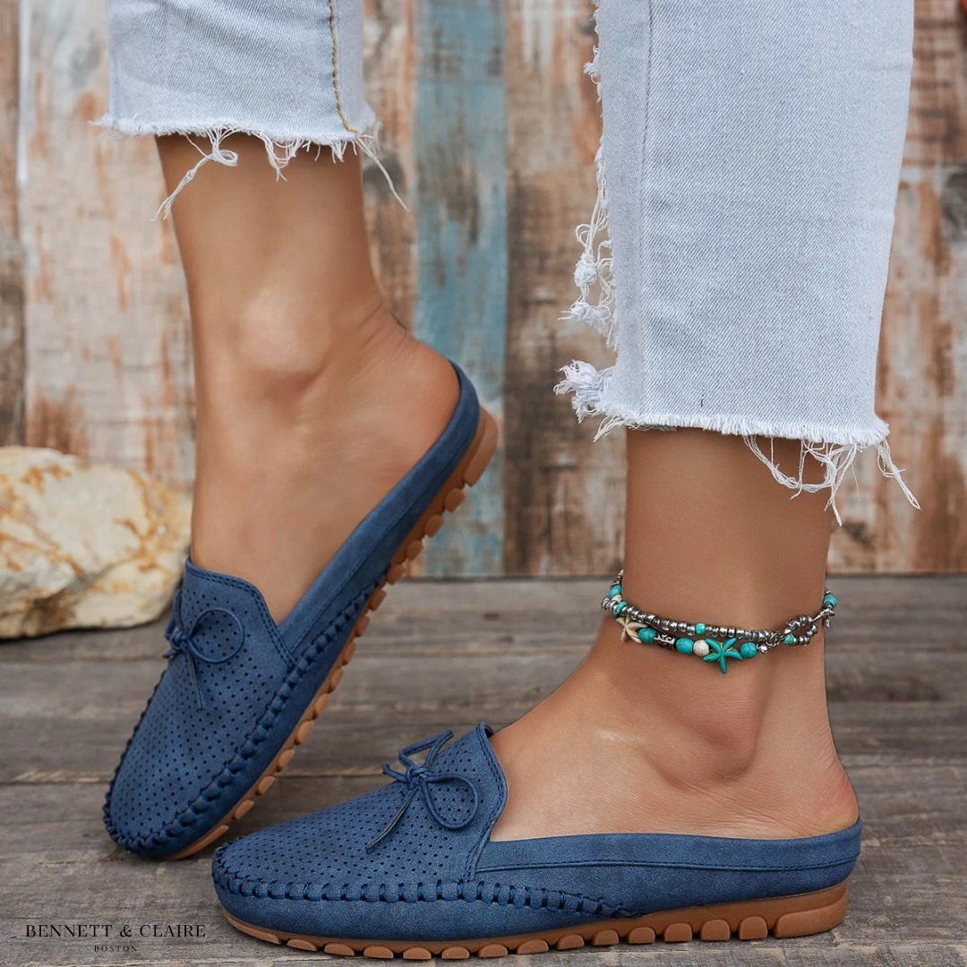 Luna - Ortopediset slip-on kengät vaaleanpunaisessa
