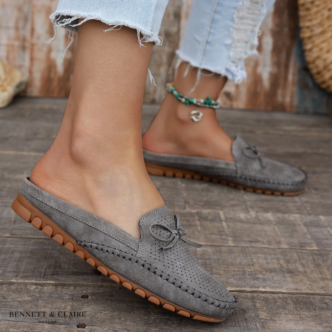 Luna - Ortopediset slip-on kengät vaaleanpunaisessa