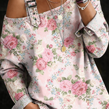 Brooklyn | Denim Dress with Floral Collar