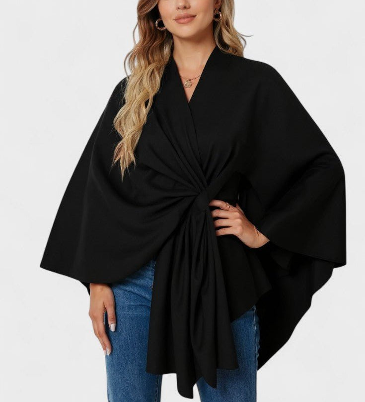 Ronja - Poncho pehmeällä tuntumalla